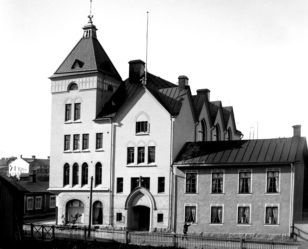 Ebeneserkyrkan år 1910.