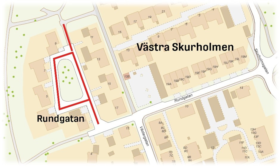 Här på kartan ses området som vi ska arbeta inom under säsong 2026.