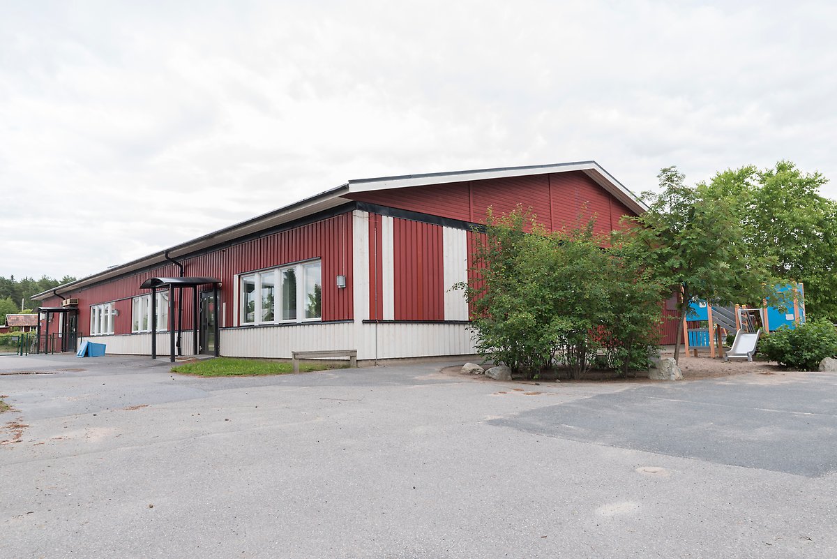 Utomhusmiljö Borgmästarens förskola, en del av förskolans gård